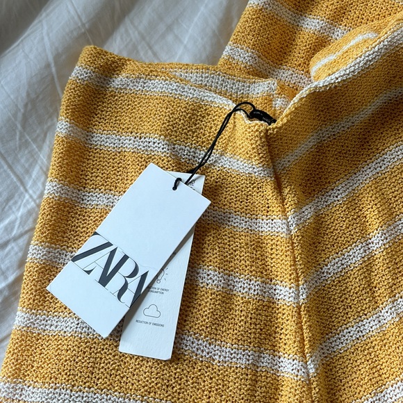 Zara Knit Flare Pants - Picture 2 of 2